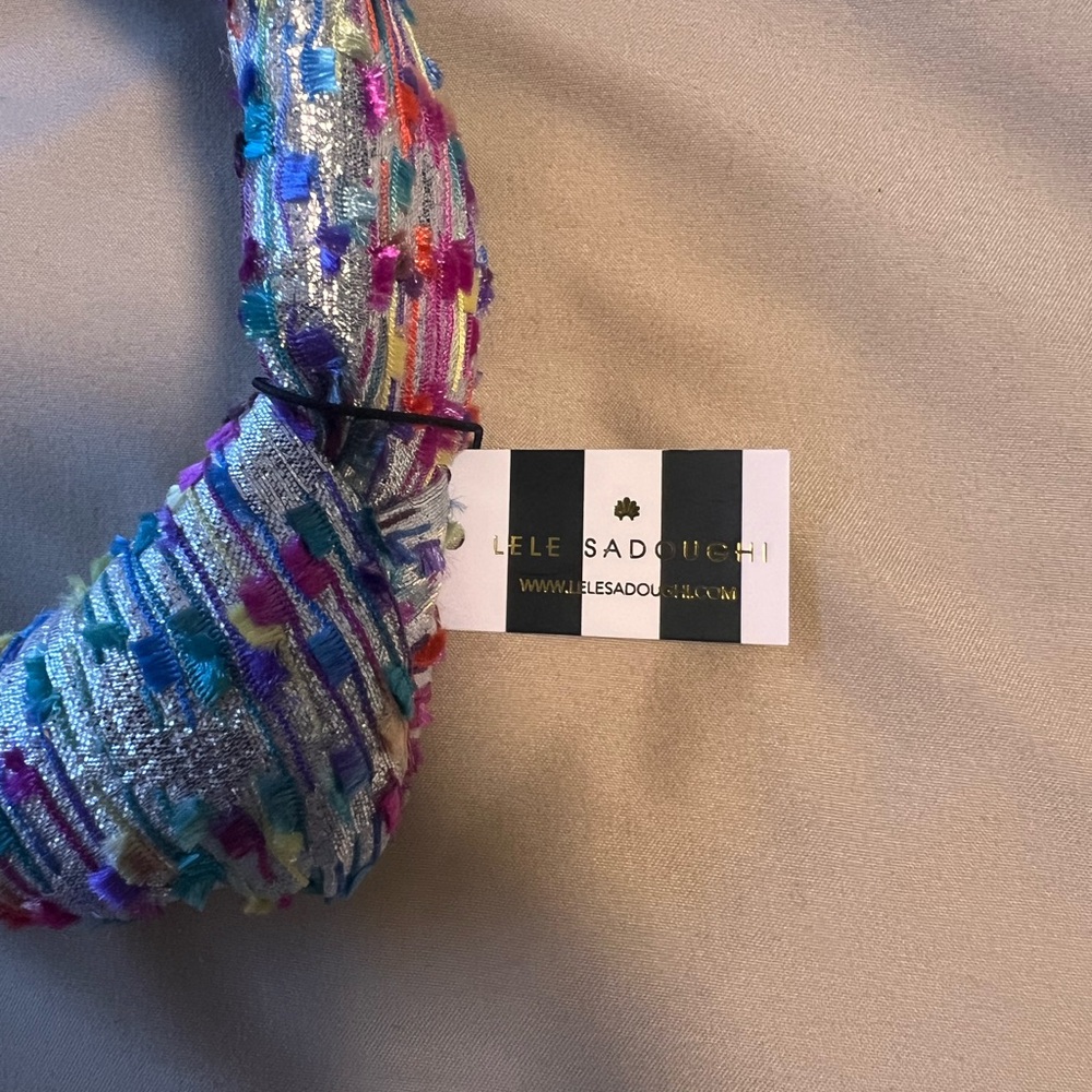 Lele Sadoughi Colorful Textured Headband - Picture 2 of 6